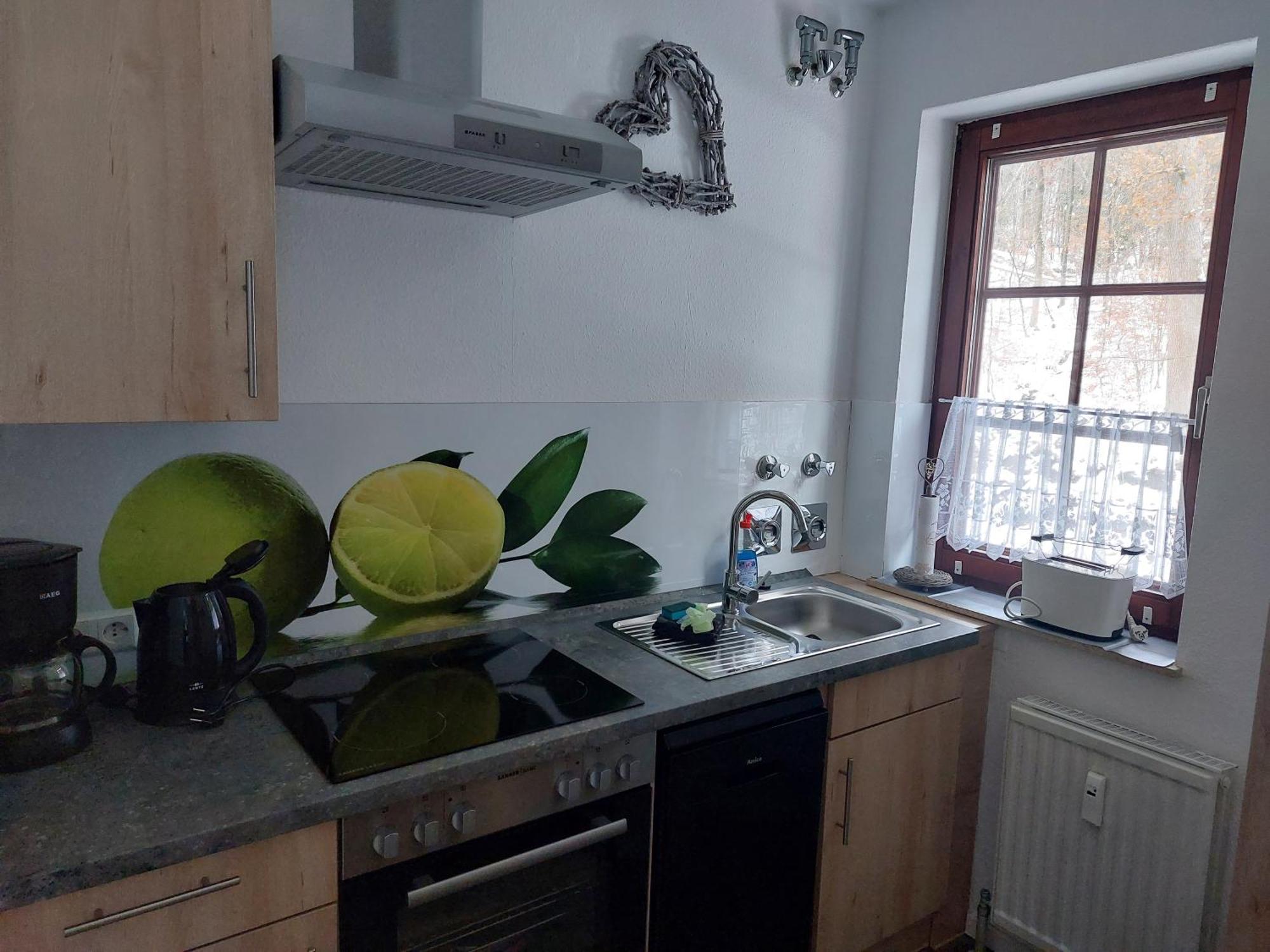 Ferienwohnung Waldzauber 바트사흐사 외부 사진