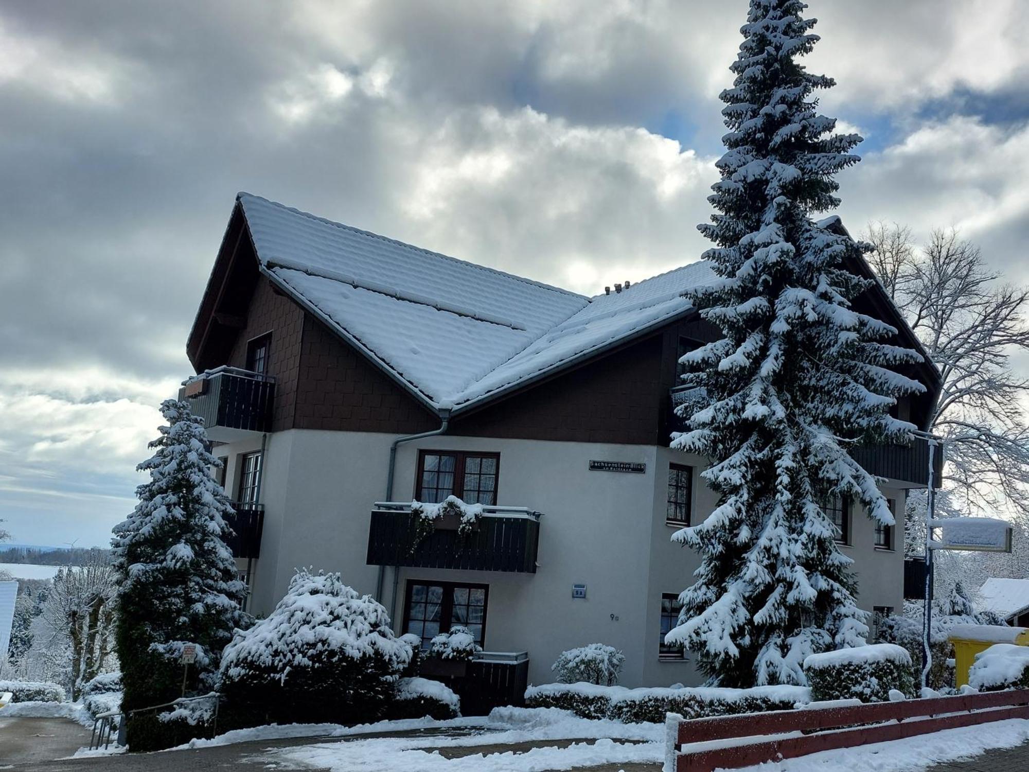 Ferienwohnung Waldzauber 바트사흐사 외부 사진