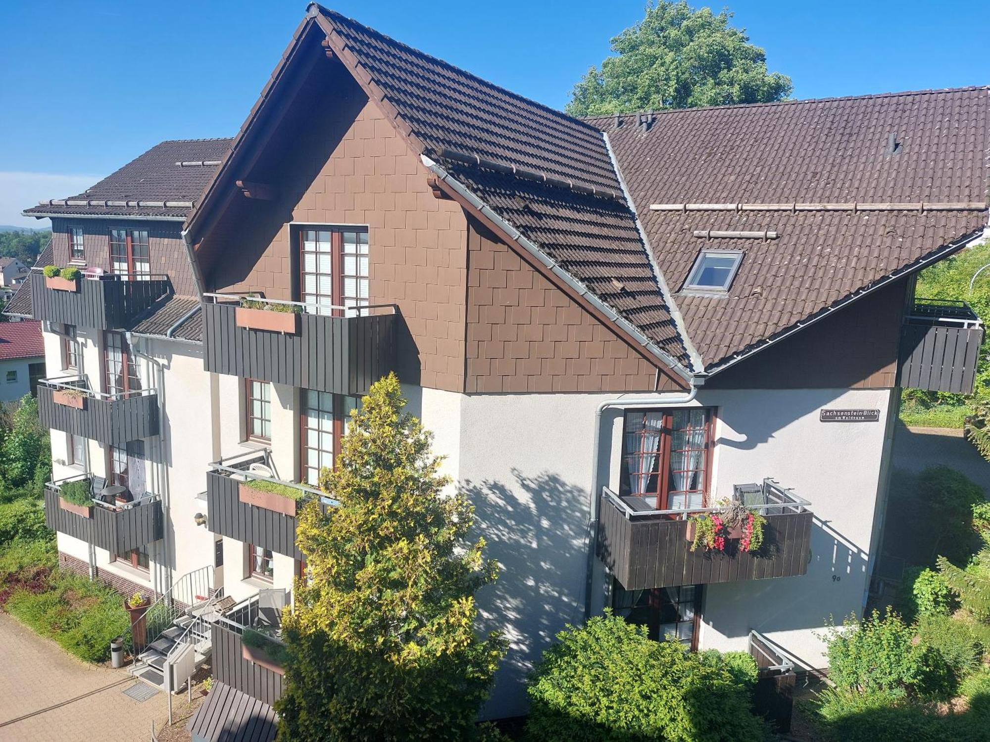 Ferienwohnung Waldzauber 바트사흐사 외부 사진