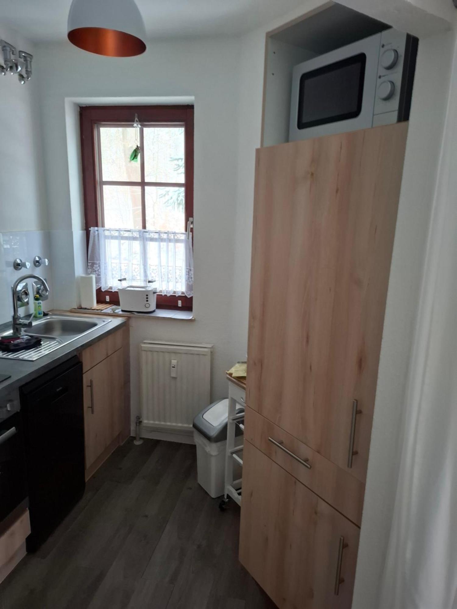 Ferienwohnung Waldzauber 바트사흐사 외부 사진